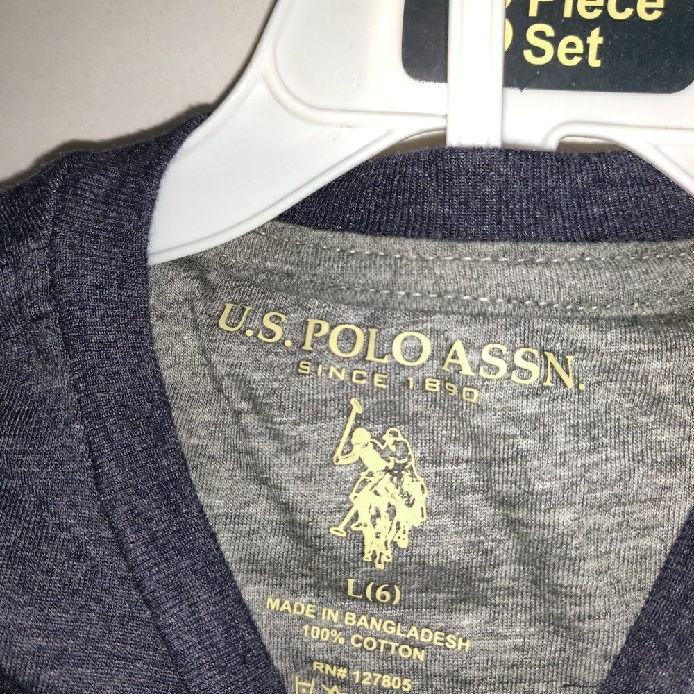 U.S. POLO ASSN.  Boy 3 Piece Set size 6;7 - Picture 10 of 14